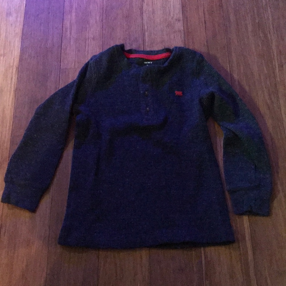 Boys Thermal charcoal gray